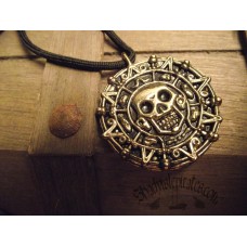 Pirates of the Caribbean Aztec Coin Necklace